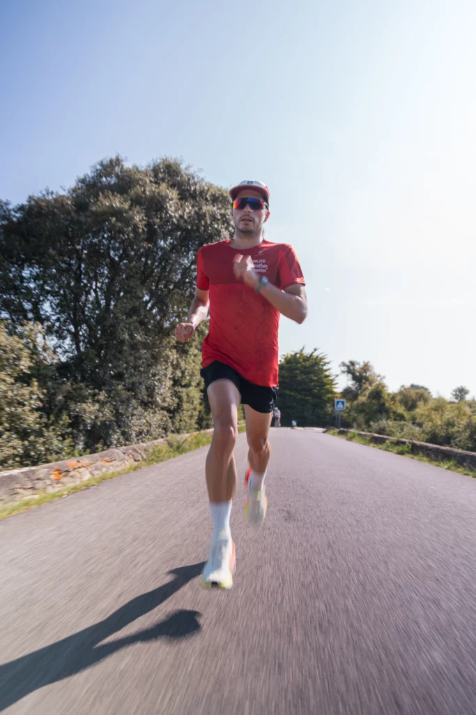 triathlon distance l course à pied