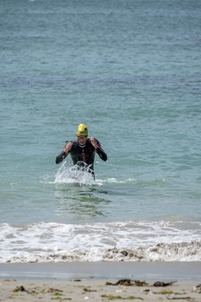 triathlon distance l natation en eau libre